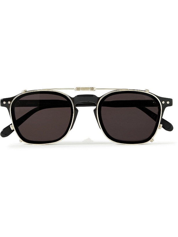 Photo: Brioni - Convertible D-Frame Acetate and Gold-Tone Optical Glasses