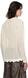 Andersson Bell Off-White Flower Garden Sweater