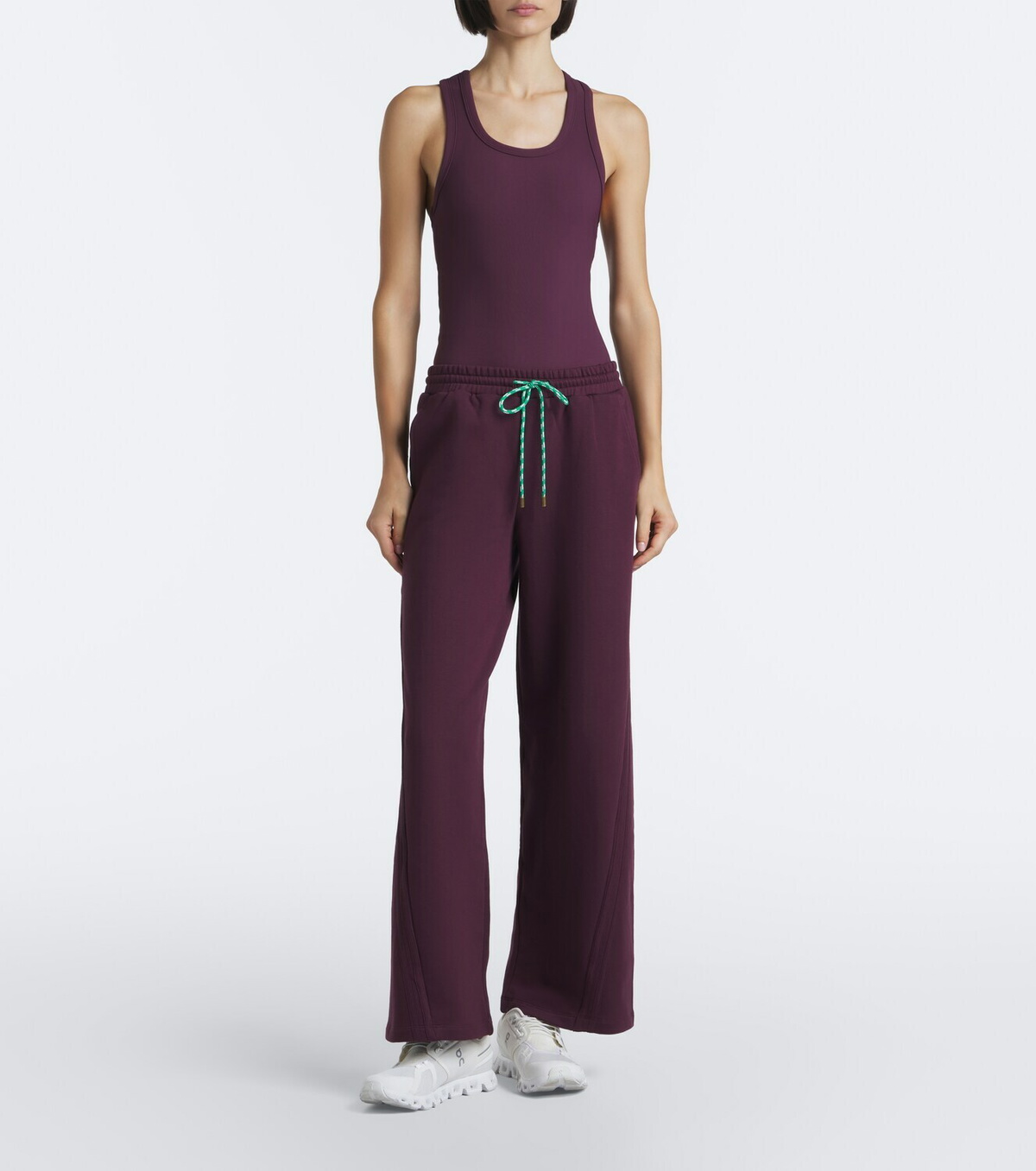 The Upside Pele Estelle cotton wide-leg pants