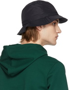 A.P.C. Black Bob Mark Bucket Hat