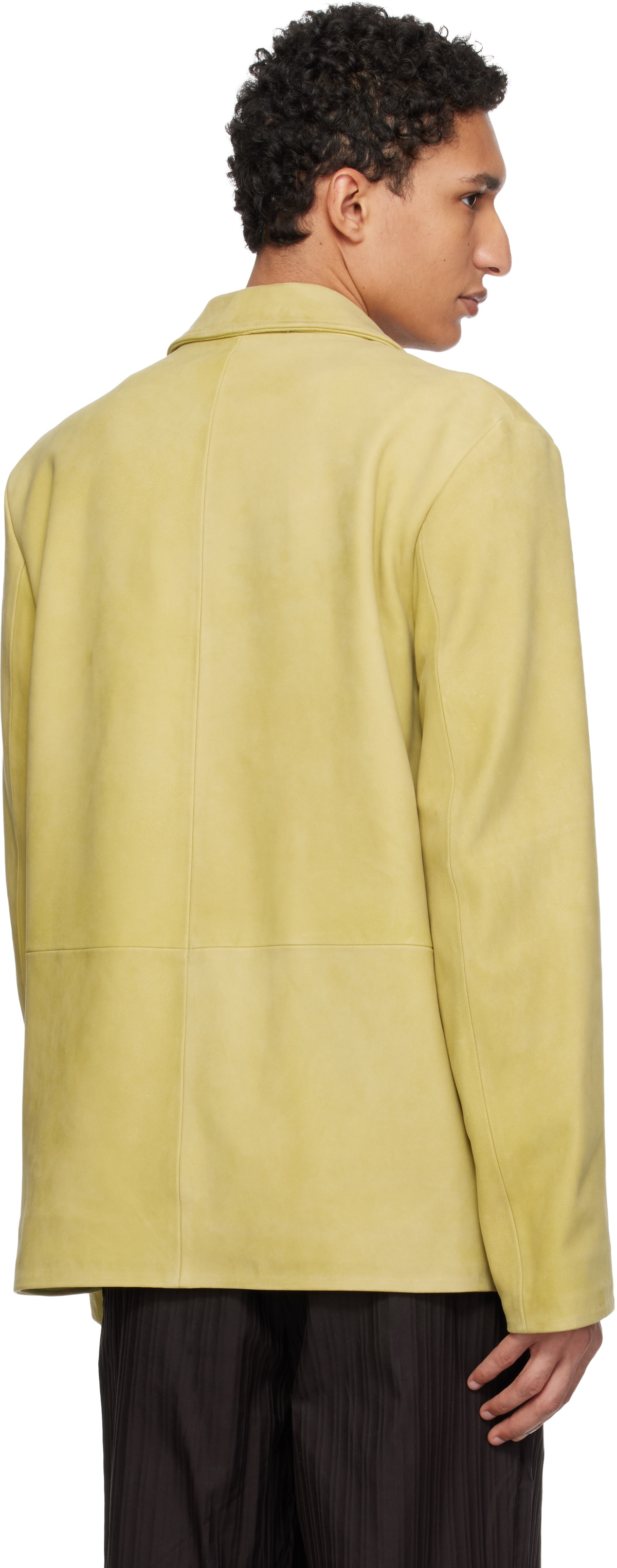 Paul Smith Tan Nubuck Leather Jacket