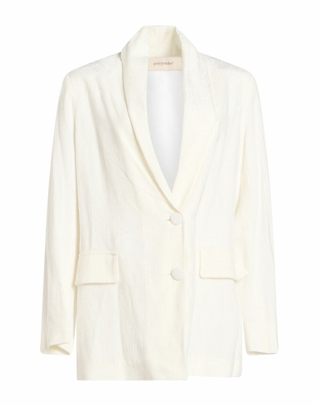 Photo: Gentryportofino Womens Blazer in Off white