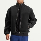 Dime Men's Heavyweight Fleece Jacket in Black