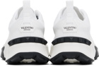 Valentino Garavani White & Black True Act Sneakers