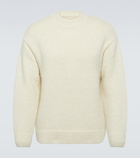 Jacquemus La Maille Pavane logo alpaca-blend sweater