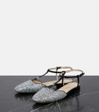 Gucci Double GG embellished ballet flats