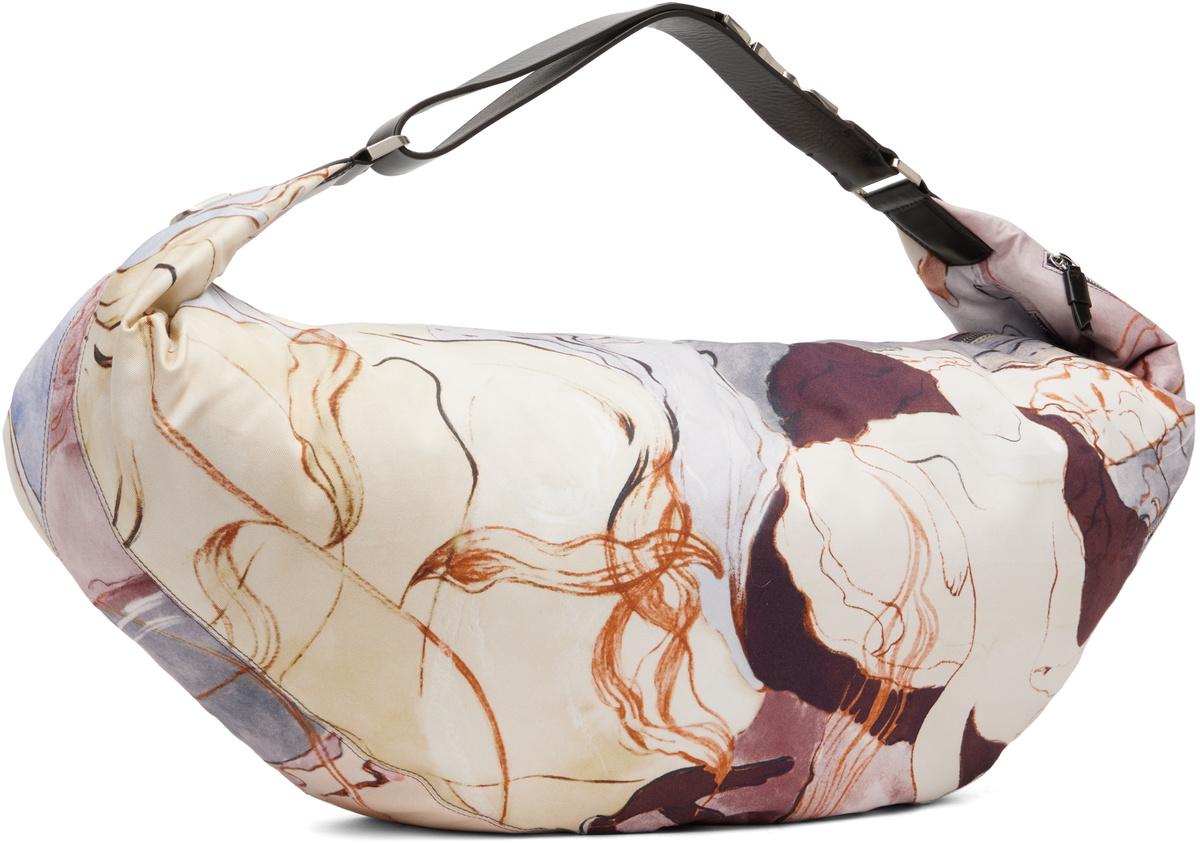 LEMAIRE Multicolor XL Quiver Clip Bag