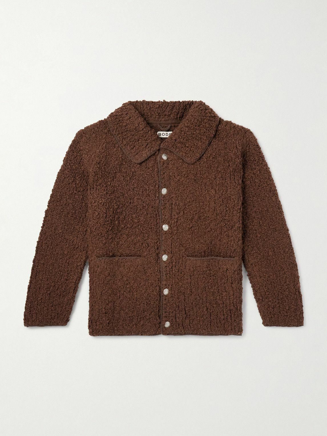BODE - Moppet Alpaca-Blend Cardigan - Brown