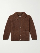 BODE - Moppet Alpaca-Blend Cardigan - Brown