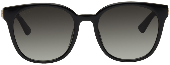 Photo: Gucci Black Round Sunglasses