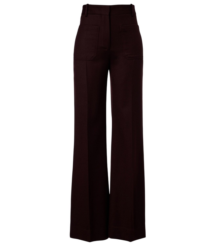 Photo: Victoria Beckham Alina virgin wool wide-leg pants