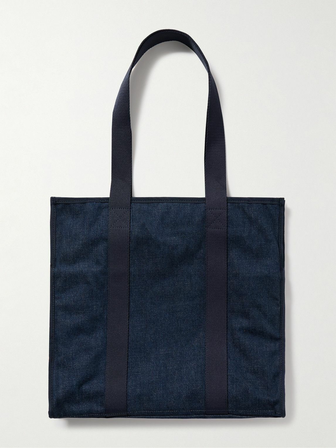 A.P.C. - ASICS Logo-Print Raquette Denim Tote Bag A.P.C.
