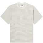 Corridor Men's Mini Stripe T-Shirt in Grey