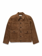 Officine Générale - Lazlo Suede Jacket - Brown