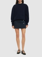 DESIGNERS REMIX Amalia Wool Blend Mini Skirt