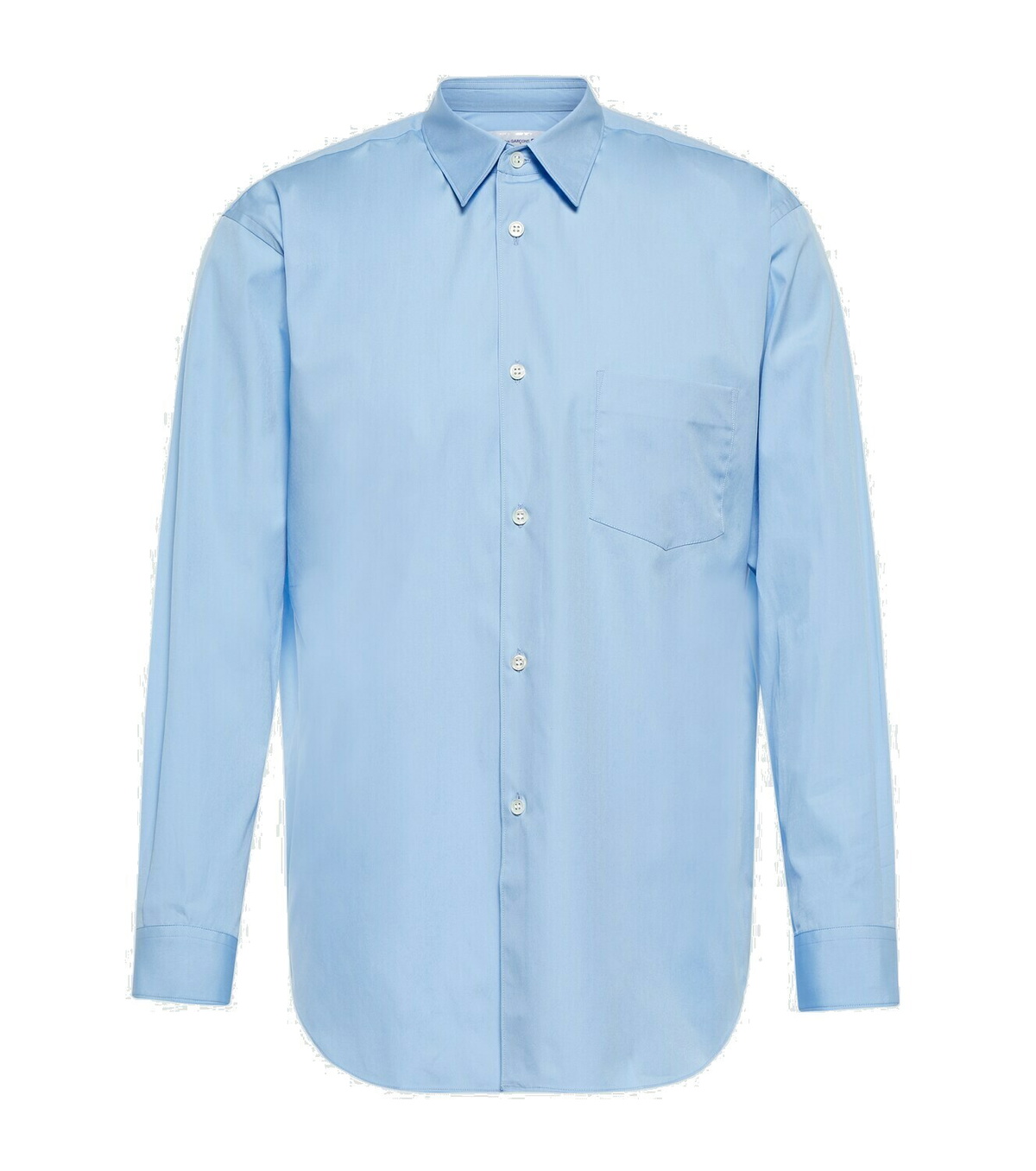 Supreme poplin long sleeve light blue shirt -Premier Collection –  Ackermann's Apparel