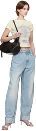 DARKPARK Blue Khris Barrel Leg Jeans