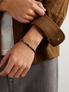 M. Cohen - Dryp Sterling Silver Beaded Bracelet - Black