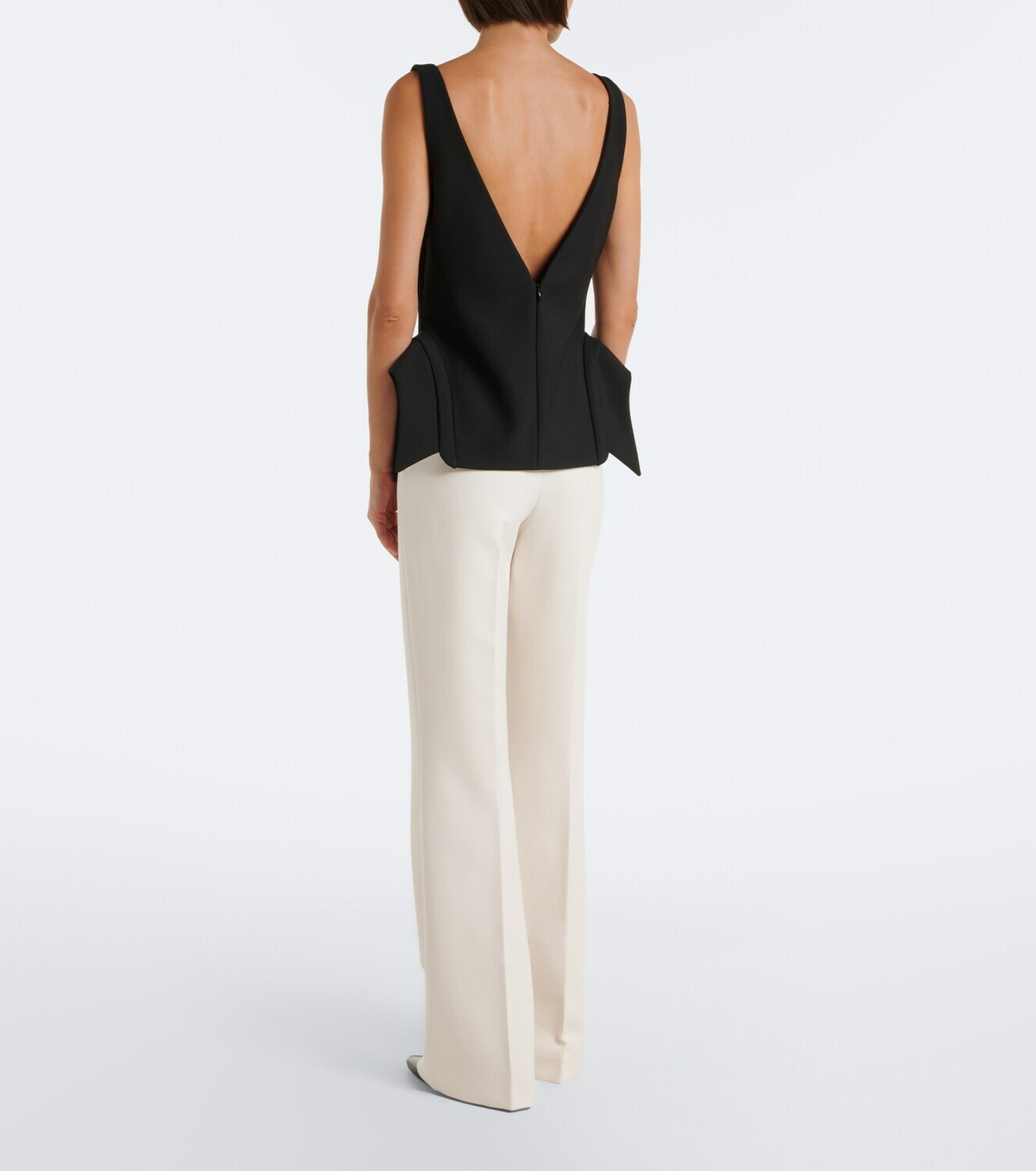 Roland Mouret Crêpe wide-leg pants