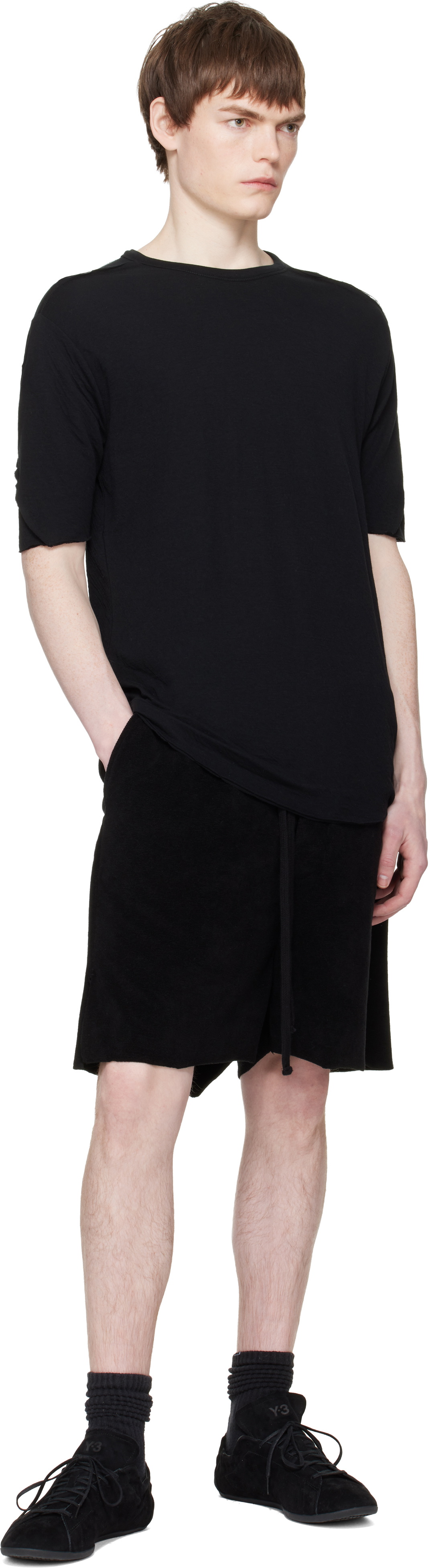 thom/krom Black M TS 921 T-shirt