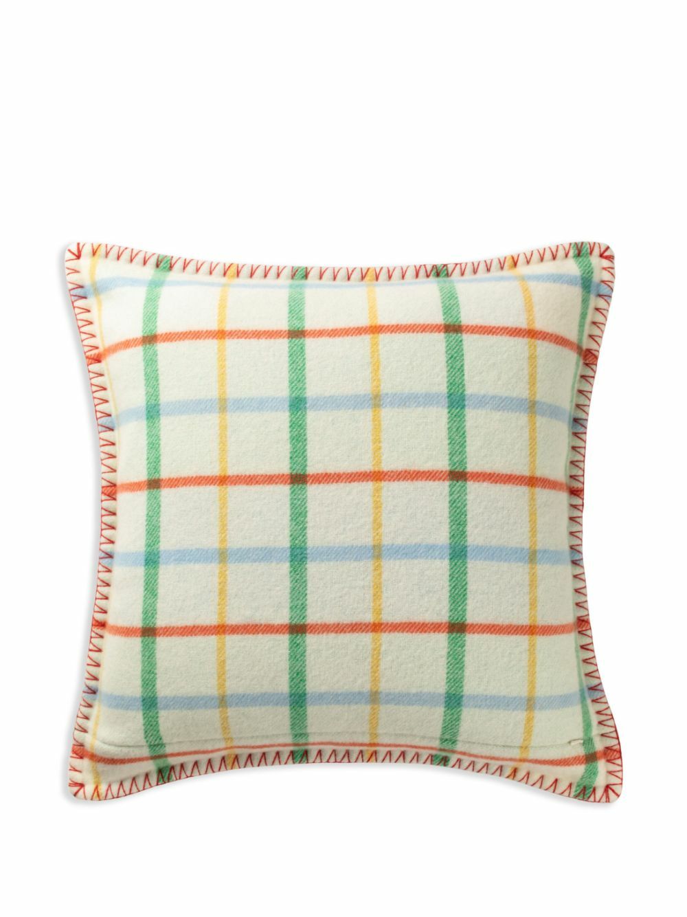 Johnstons Of Elgin Checked Wool Cushion