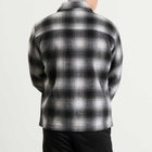 Percival Men's Check Overshirt in Grey