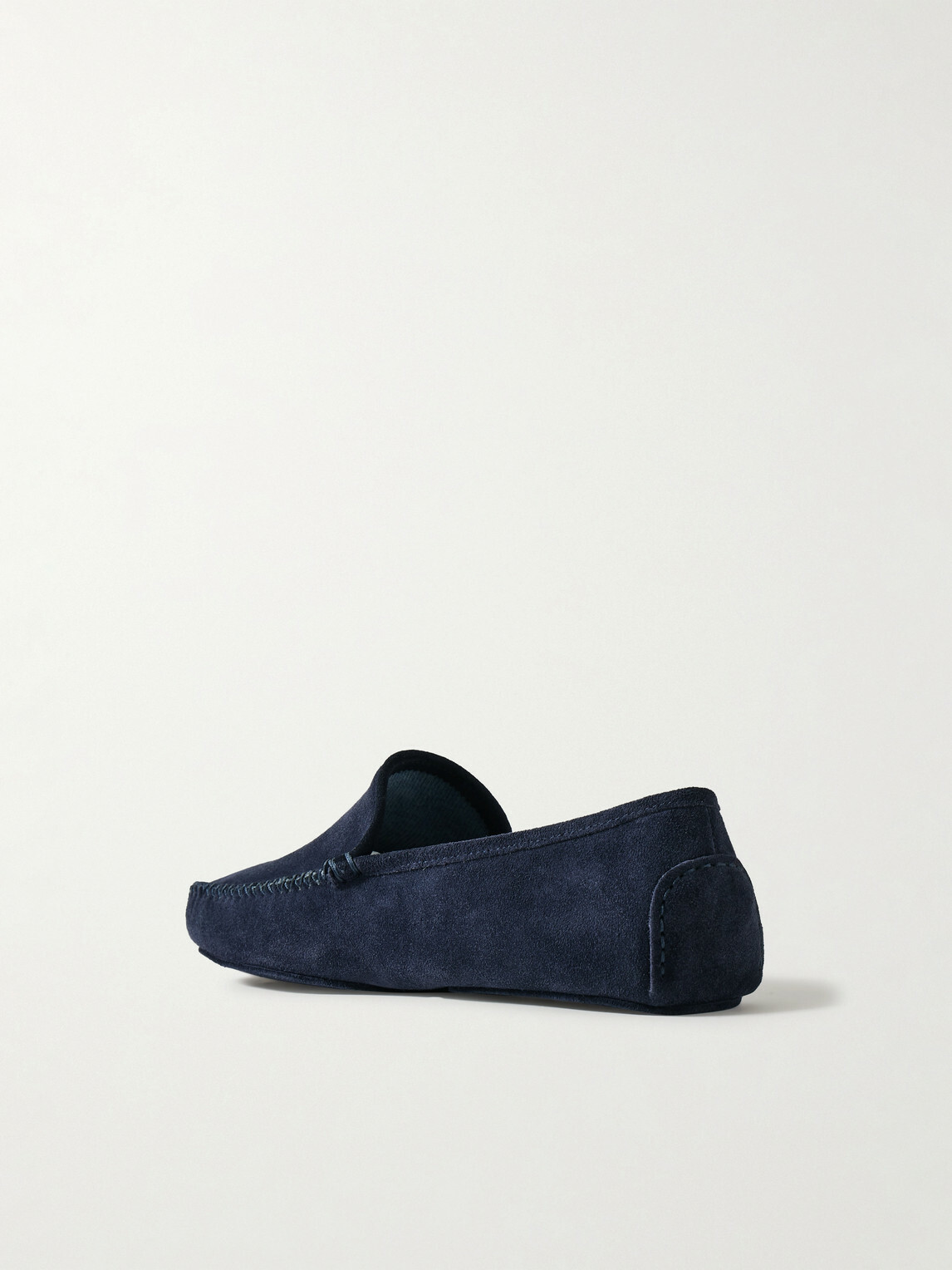 Thom Sweeney - Cashmere-Lined Suede Slippers - Blue