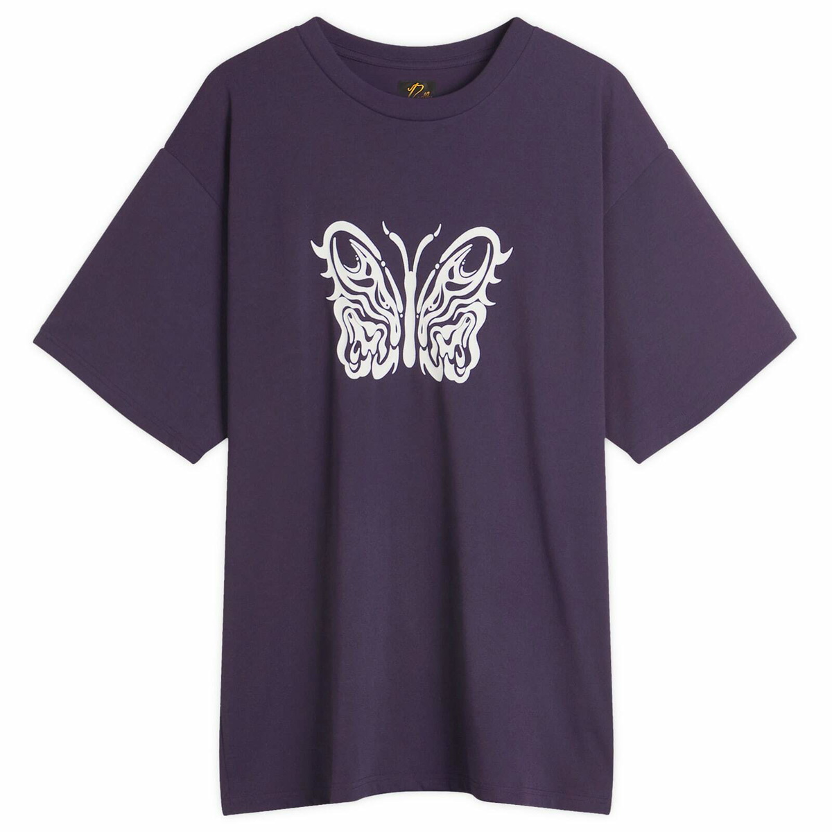 NEEDLES Purple Embroidered Long Sleeve T-Shirt Needles