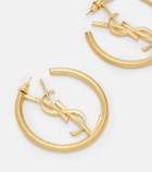 Saint Laurent Cassandre hoop earrings