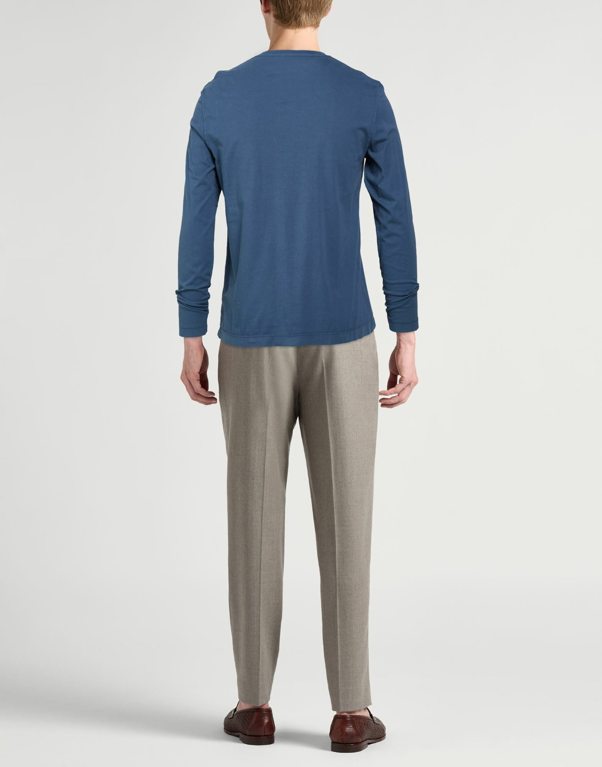 Drumohr Mens T-shirt in Navy