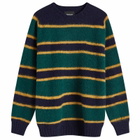 Howlin by Morrison Men's Howlin' Absolute Belter Stripe Jumper in Navy