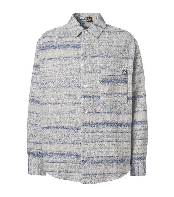 Photo: Loewe Paula's Ibiza denim jacquard shirt