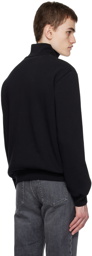 Acne Studios Black Zippered Sweater