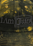 Aries x Juicy Couture - I am Juicy Tie Dye Cap in Black