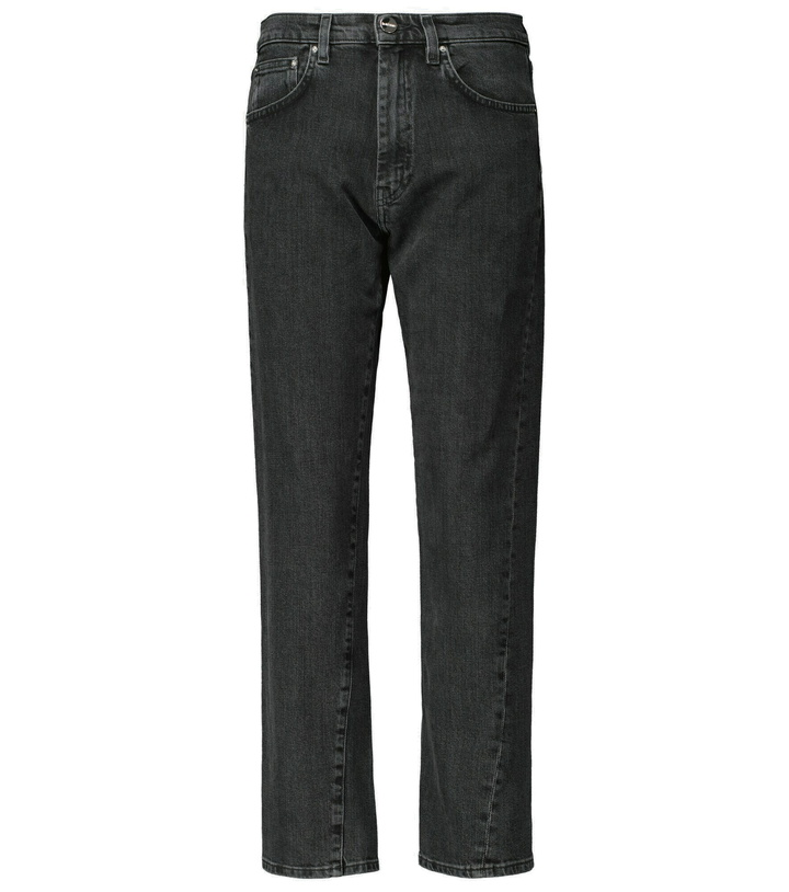 Photo: Toteme - Mid-rise twisted-seam straight jeans