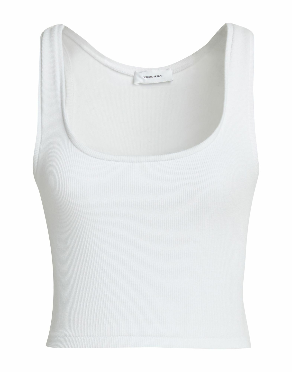 Wardrobe. nyc Womens Tank top in White