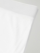 Zegna - Ribbed Cotton and Modal-Blend Boxer Briefs - White