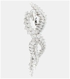 Yeprem Y-Conic 18kt white gold drop earrings with diamonds