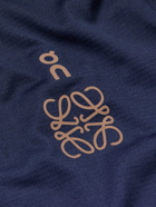 Loewe - On Logo-Print Dégradé Mesh Top - Blue