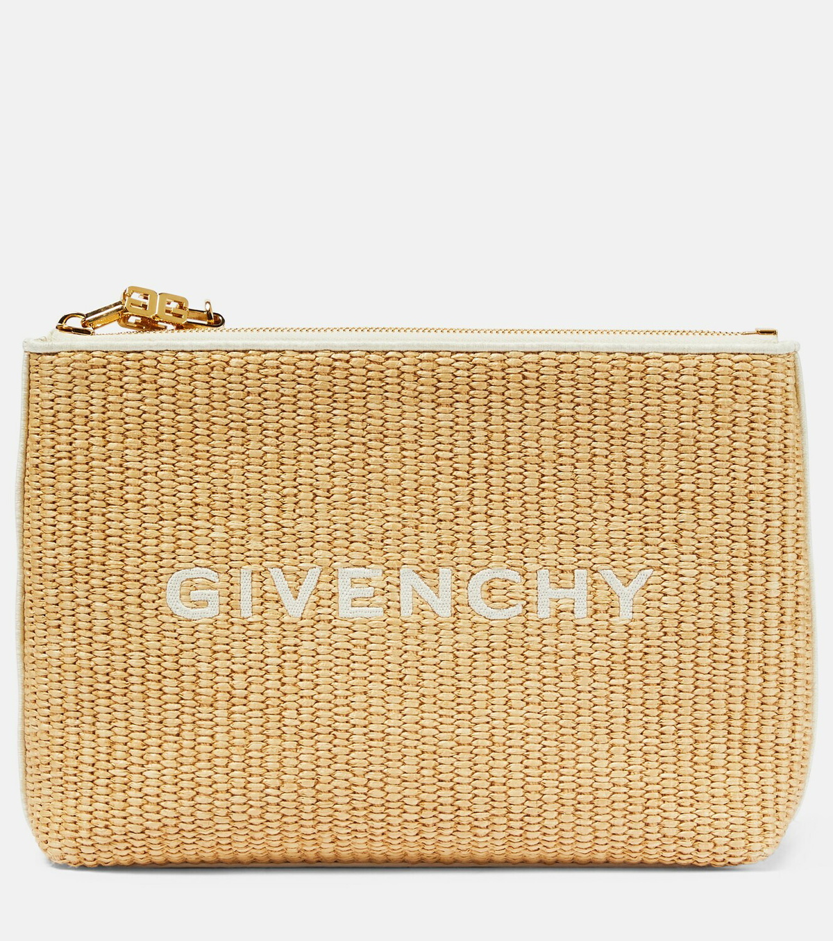 Givenchy Logo raffia clutch Givenchy Givenchy Logo raffia clutch Givenchy