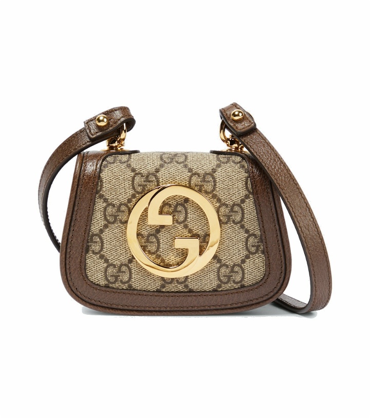 Photo: Gucci - Gucci Blondie crossbody canvas wallet