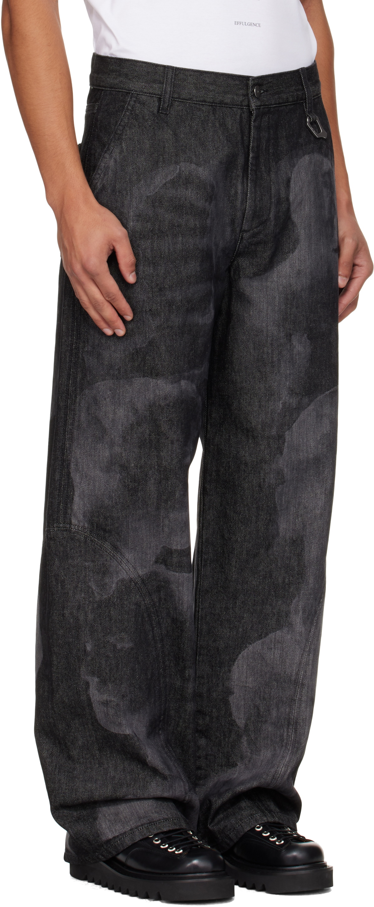 HELIOT EMIL Black Basalt Jeans