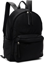 AMI Paris Black Nylon Marcel Backpack