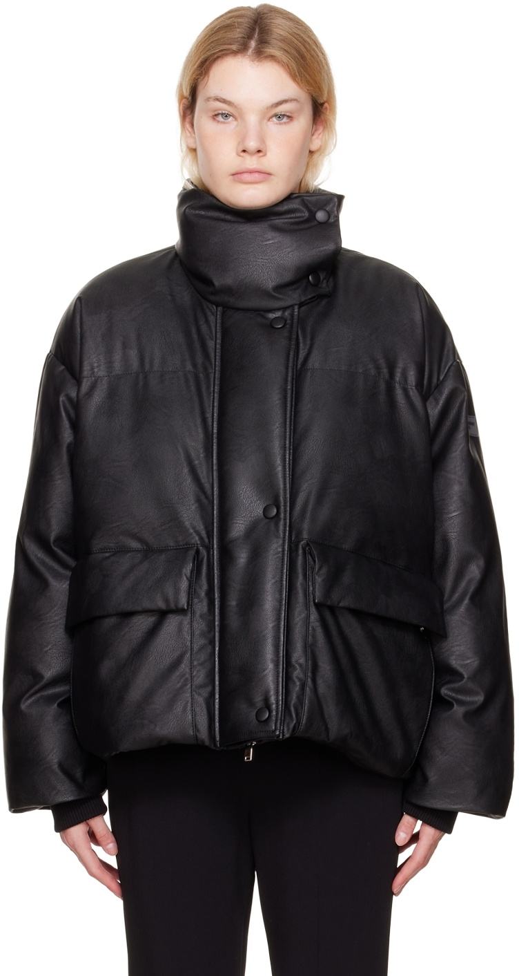 Stella McCartney Black Alter Mat Puffer Jacket Stella McCartney