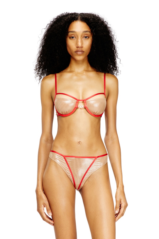 Photo: Diesel Underwire bra with contrasting trims - Bras Womens in Pink
