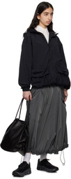 Snow Peak Black Nylon Tussah Jacket