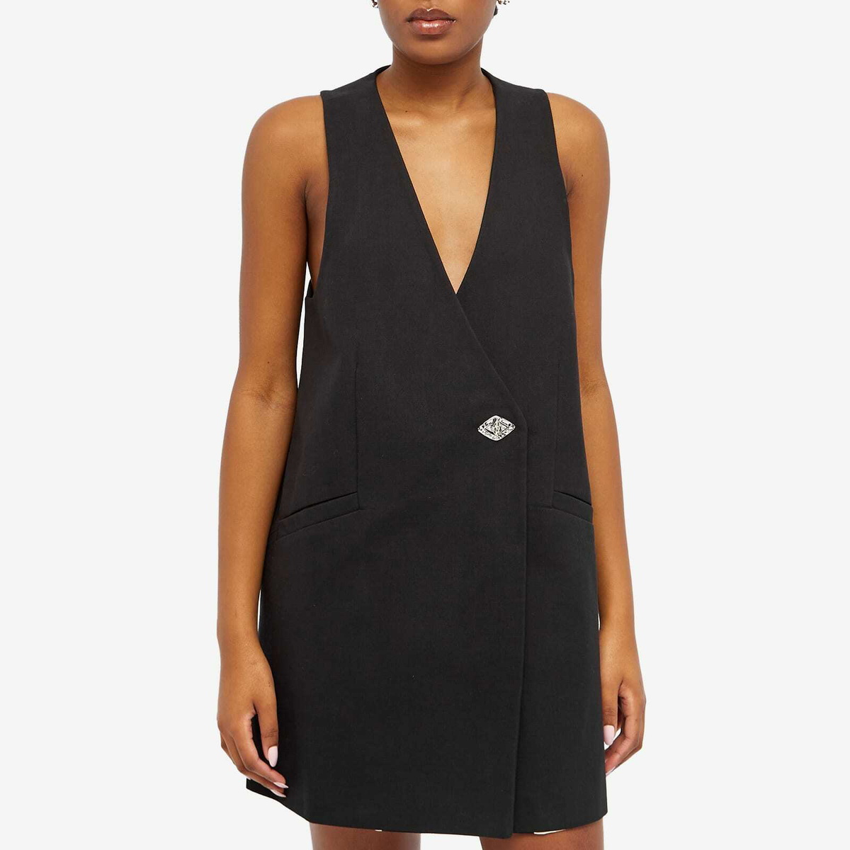 AKARI　GANNI ガニー　ジレCOTTON SUITING VEST GANNI Cotton Suiting Vest | endource