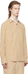 PS by Paul Smith Beige Corduroy Shirt