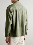 Folk - Meyer Cotton Overshirt - Green