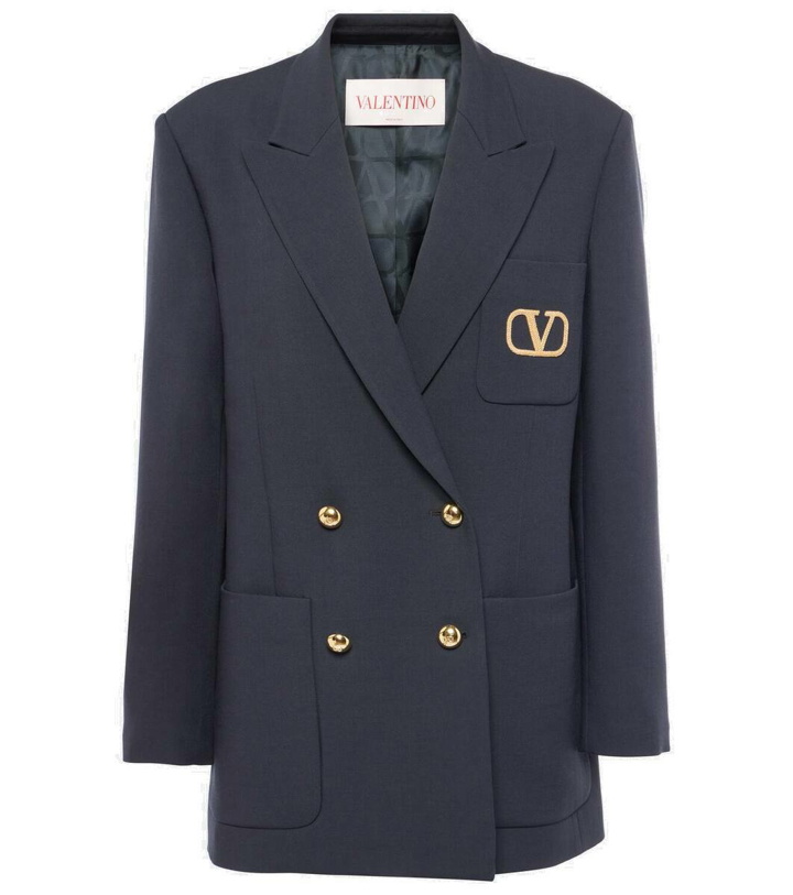 Photo: Valentino VLogo Signature virgin wool jacket